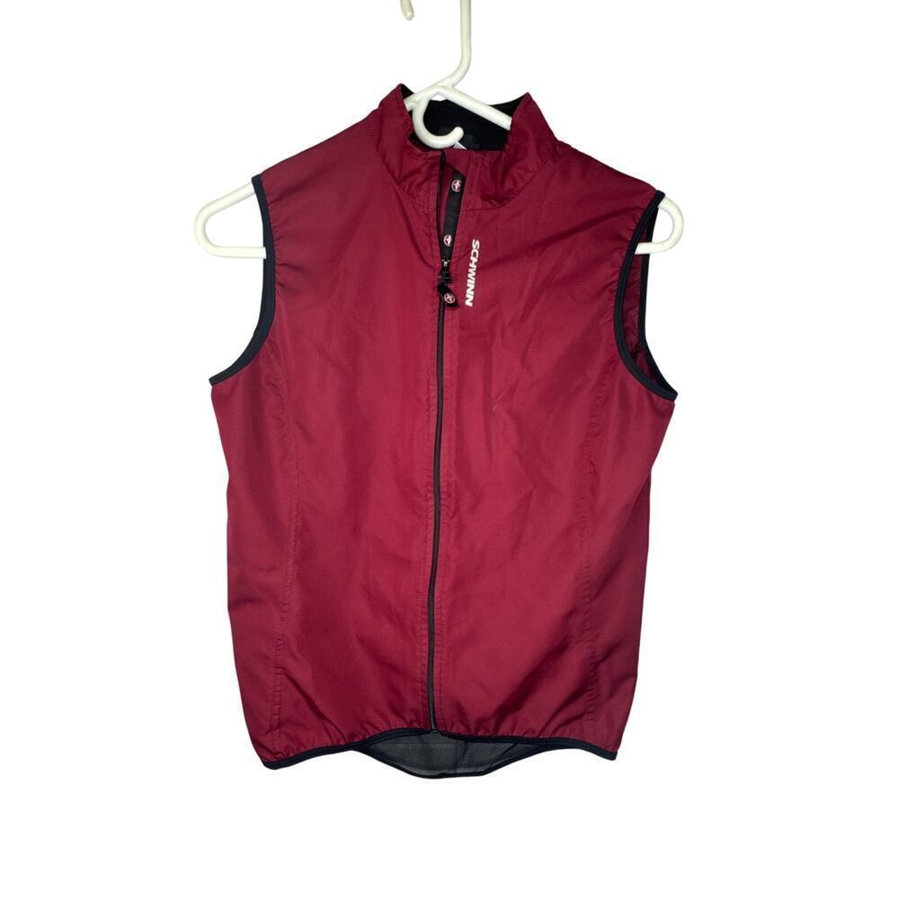 Schwinn Women’s Small Cycling Vest Full Zip Mesh Back Lightweight